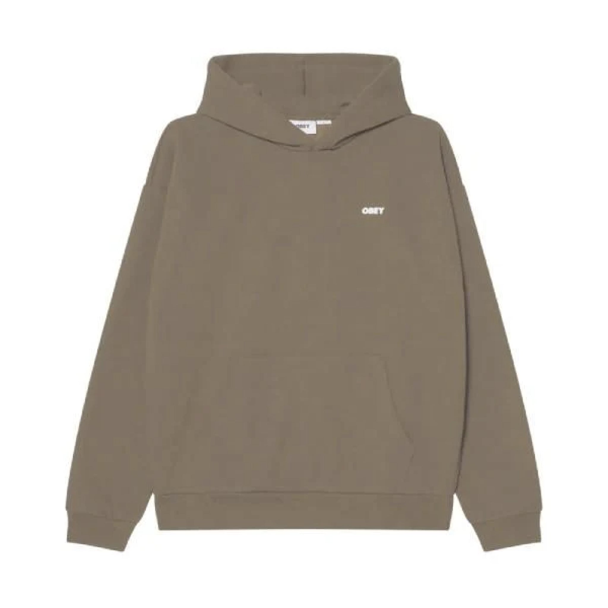 OBEY BOLD STAR EXTRA HEAVY PULLOVER HOOD