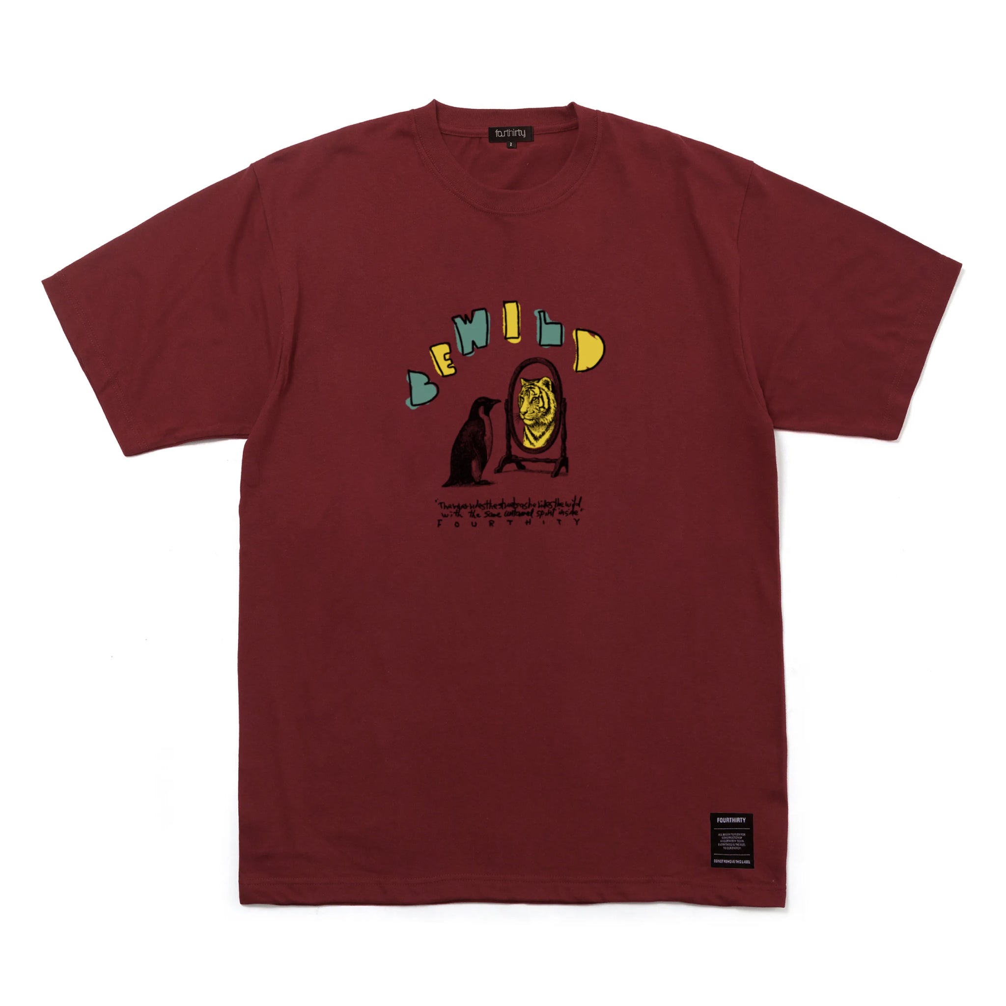 430 AF "BE WILD" S/S TEE