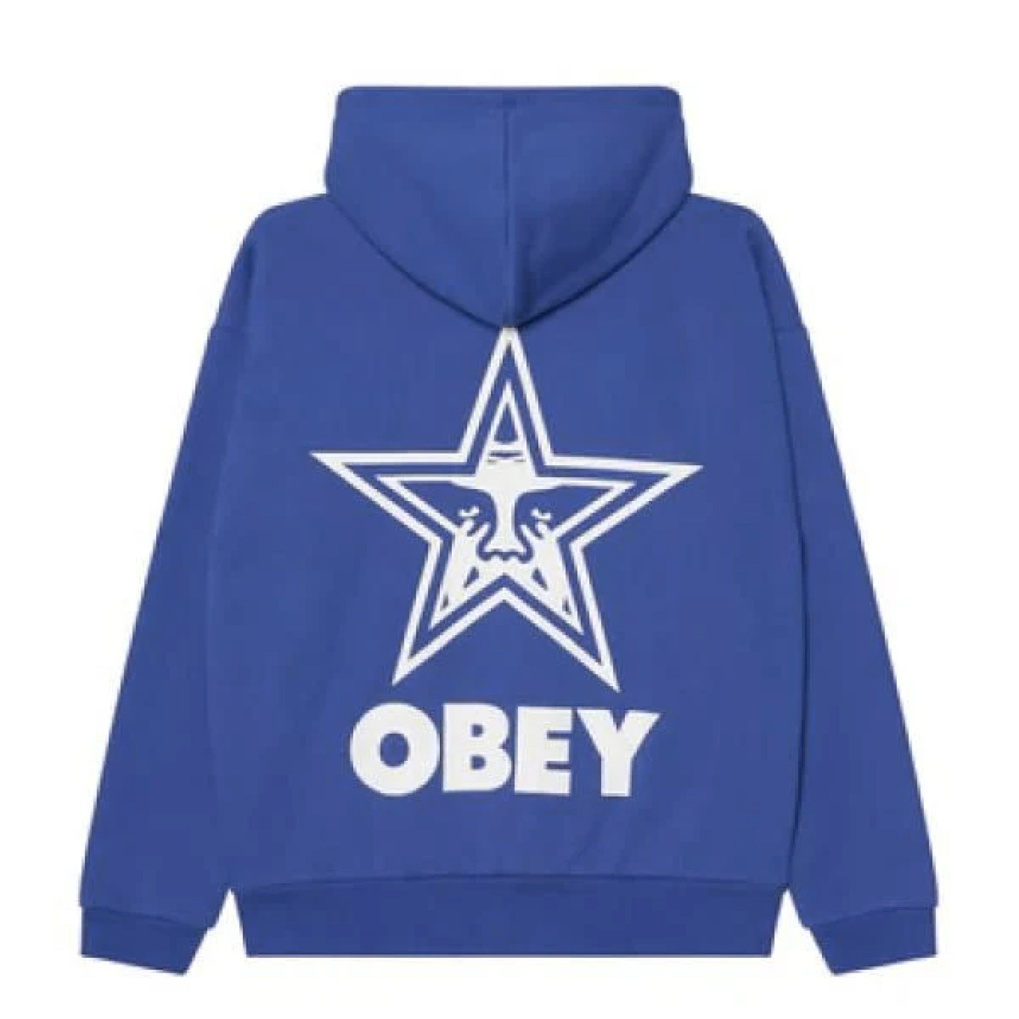 OBEY BOLD STAR EXTRA HEAVY PULLOVER HOOD
