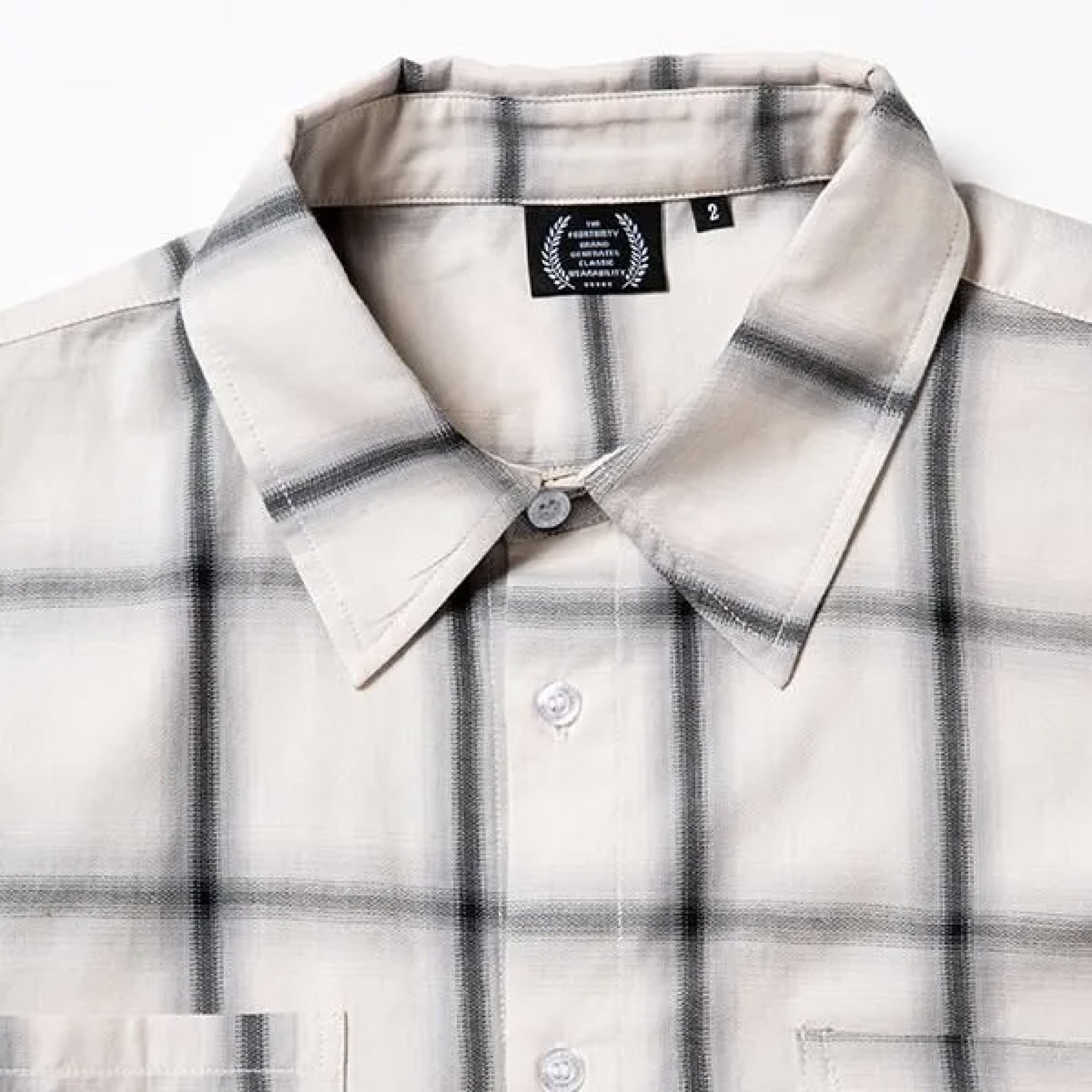 430 S/S OMBRE CHECK SHIRT