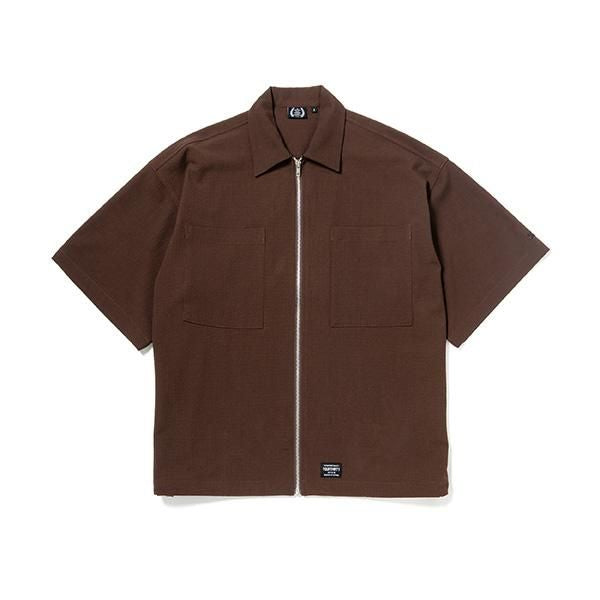 430 S/S RES ZIP SHIRT