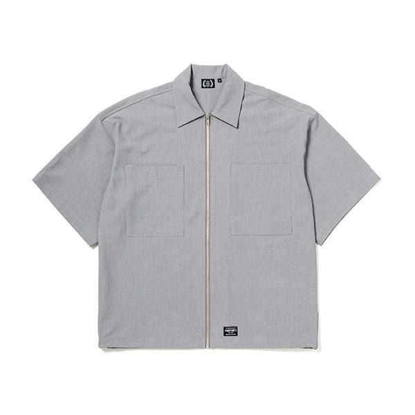 430 S/S RES ZIP SHIRT