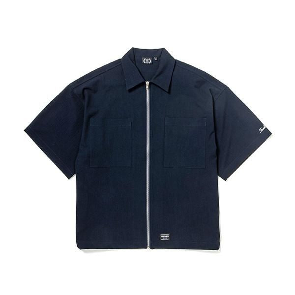 430 S/S RES ZIP SHIRT