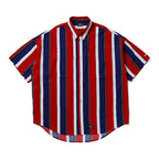 430 S/S STRIPE BIG SHIRT