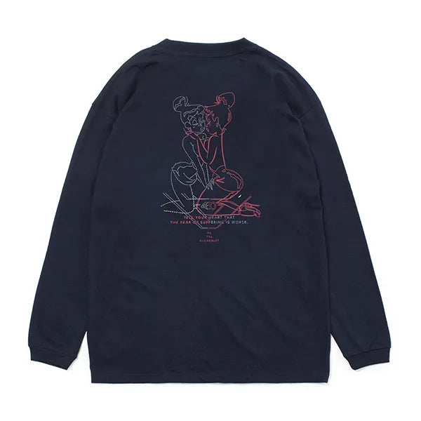 430 NF "TWIN GIRLS" L/S TEE