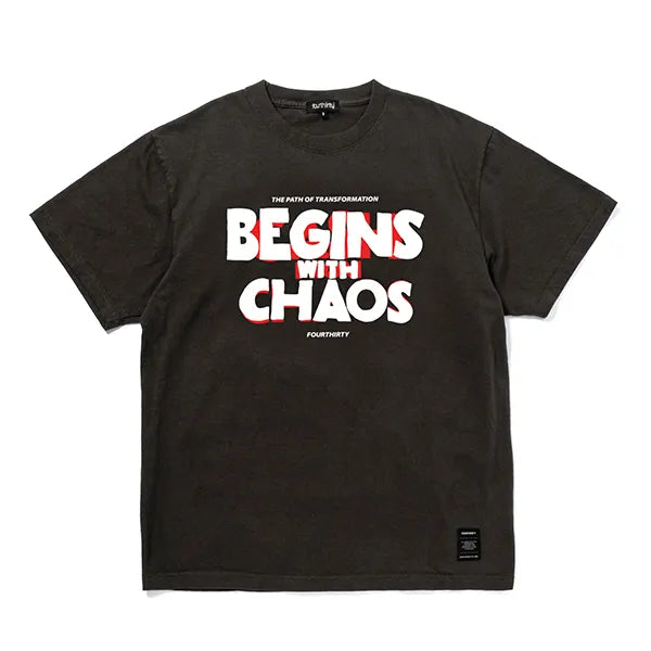 430 AF "BEGINS WITH CHAOS" S/S TEE