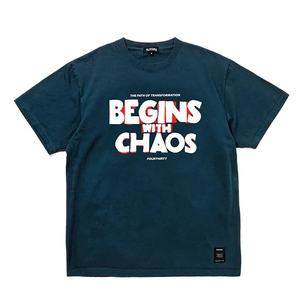 430 AF "BEGINS WITH CHAOS" S/S TEE