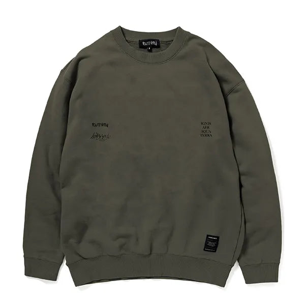 430 WF "ELEMENTS-02" C/N SWEAT