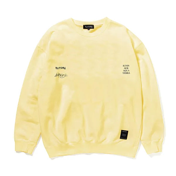 430 WF "ELEMENTS-02" C/N SWEAT