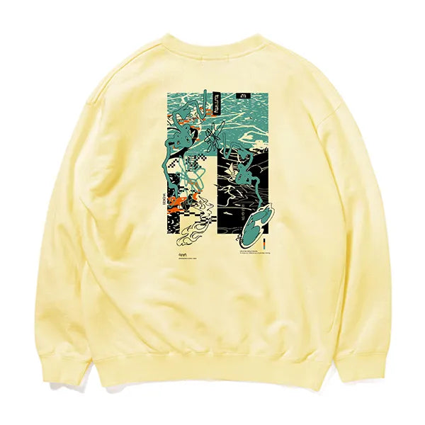 430 WF "ELEMENTS-02" C/N SWEAT
